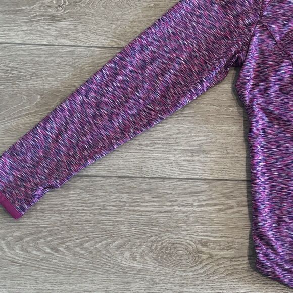 Zero Restriction 1/4 Zip Golf Sweater Womens XL Purple Lightweight Pebble Beach - Picture 3 of 9